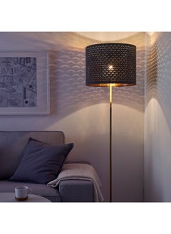 IKEA FRAKTA Floor lamp - black brass/brass  - Image 2