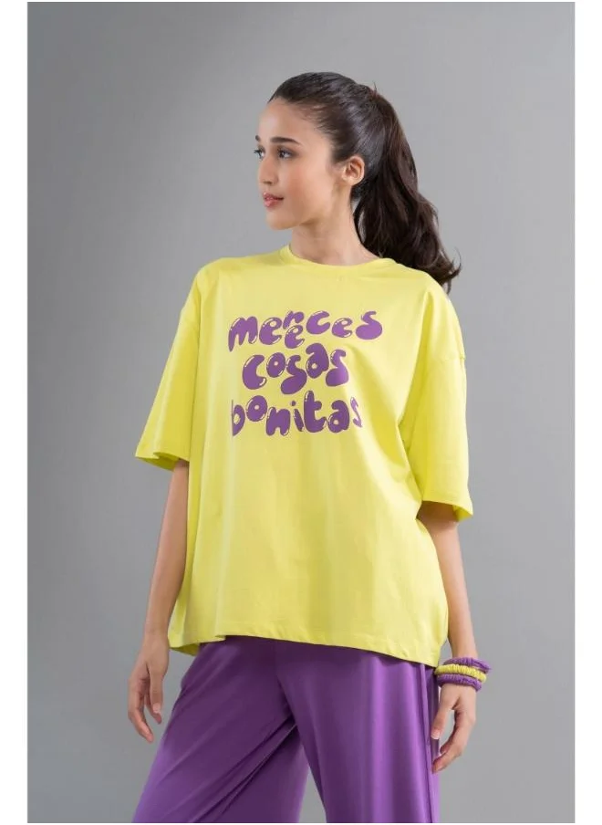 NeceSera Lime Purple Unisex T-shirt