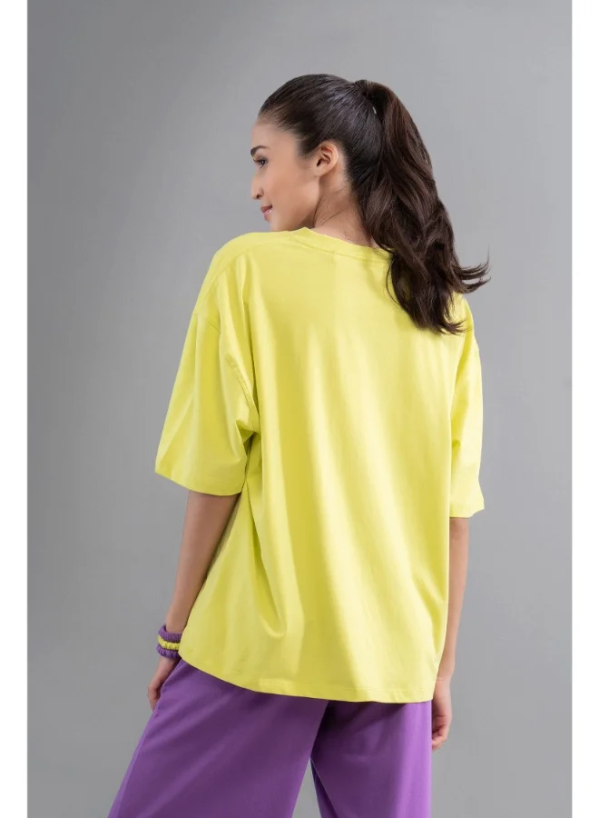 نسيسيرا Lime Purple Unisex T-shirt