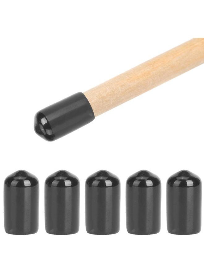 Thoraya 10PCS Rubber Durable Billiard Pool Cue Tip Protector Small Head Club Protective Stick Cover Snooker Accessory10mm  - Image 5