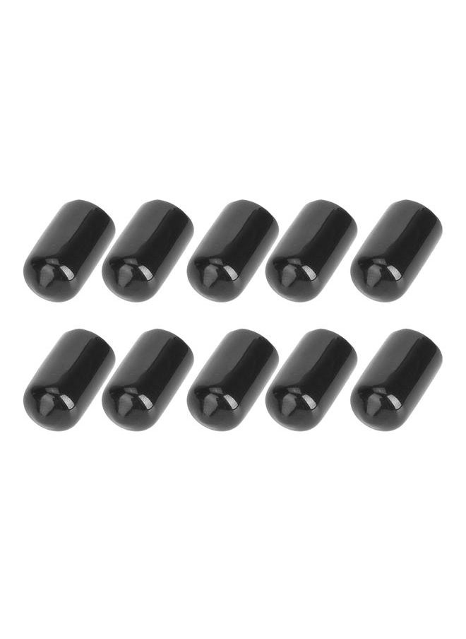 Thoraya 10PCS Rubber Durable Billiard Pool Cue Tip Protector Small Head Club Protective Stick Cover Snooker Accessory10mm  - Image 2