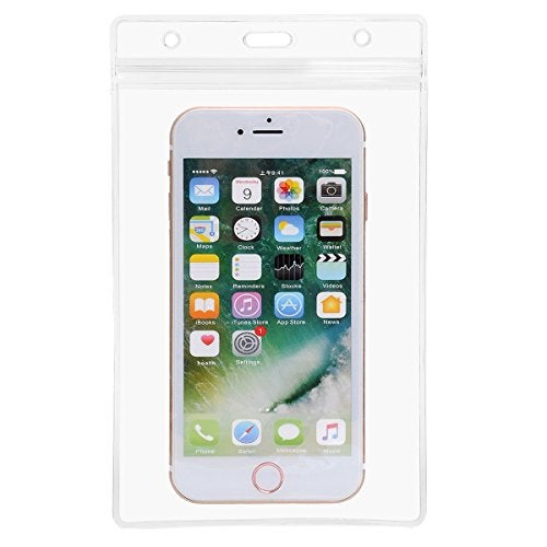 LGEGE YEJI 12Pcs (6x4" Extra Large) Clear Transparent Extra Large Badge Holders Heavy Duty ID Card Badge Holder for ID Card Name Tag Passport ID, Cash, Plane Ticket Credit Card Receipts - Image 3
