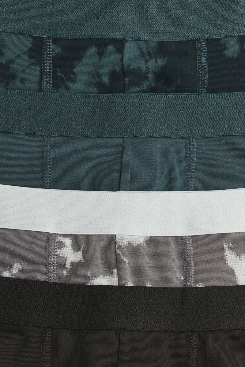 H&M  5-pack cotton trunks for Men | Best Price UAE
