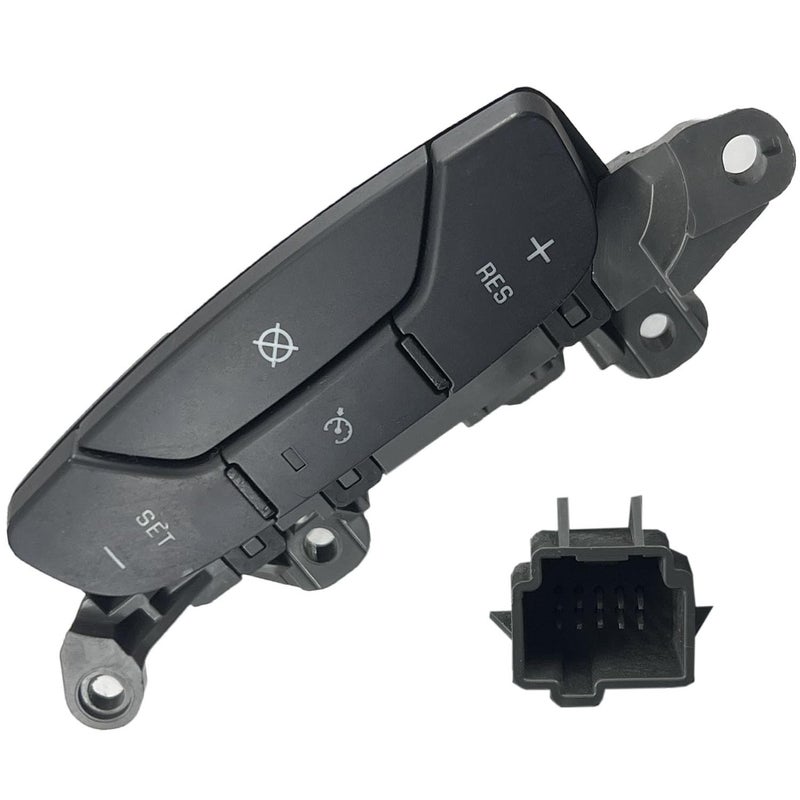 WEITARI D1957E Steering Wheel Cruise Control Switch Compatible with Silverado Suburban Tahoe Avalanche Sierra Yukon Denali Escalade 20082009 Replace 15819309