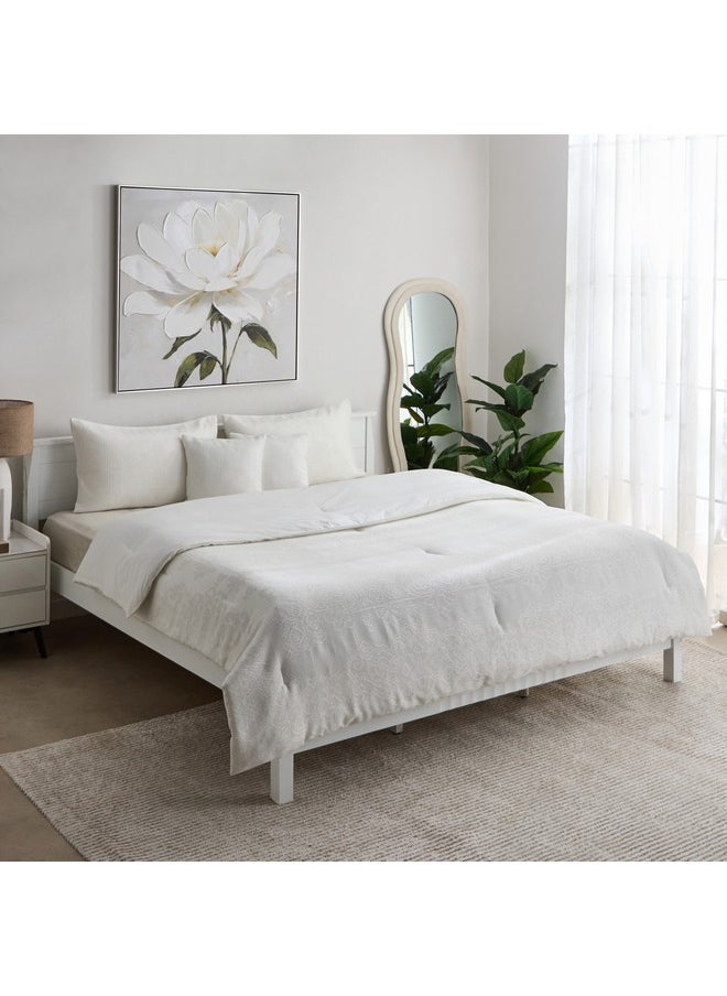 Home Box Artisan Deluxe Vintage Panel 5-Piece King Comforter Set 220 x 240 cm  - Image 3
