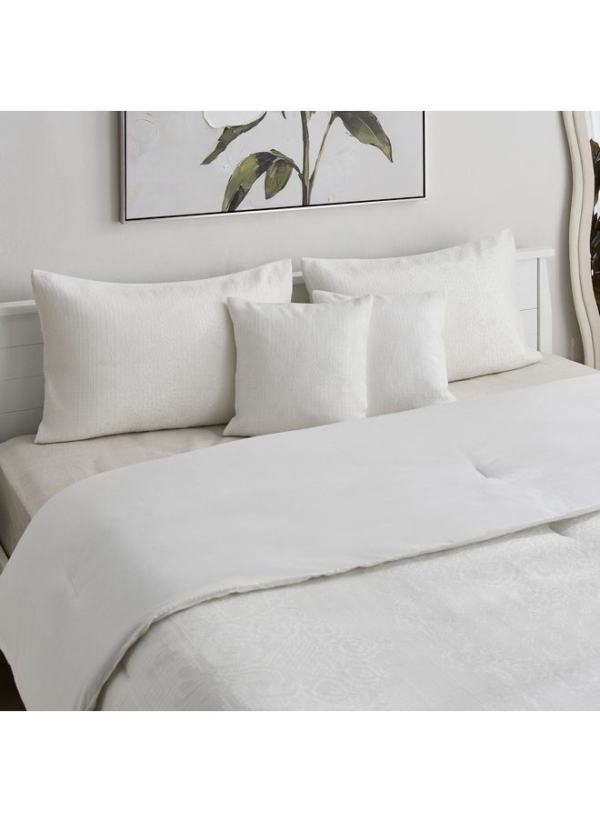 Home Box Artisan Deluxe Vintage Panel 5-Piece King Comforter Set 220 x 240 cm  - Image 2