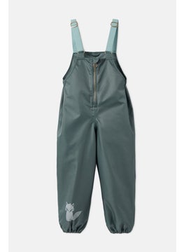 Tchibo Toddlers Boy Rain Pants With Straps, Olive  - Image 2