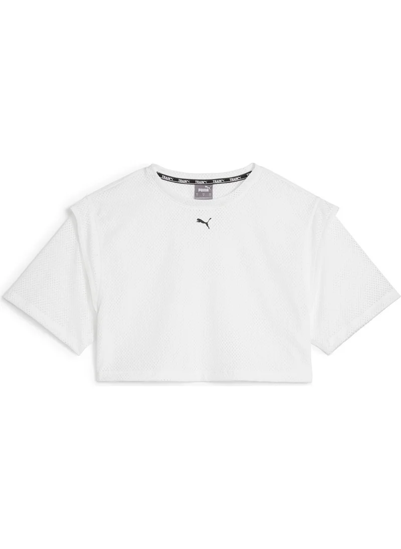 PUMA Fit Move Mesh Crop Tee Women's T-shirt