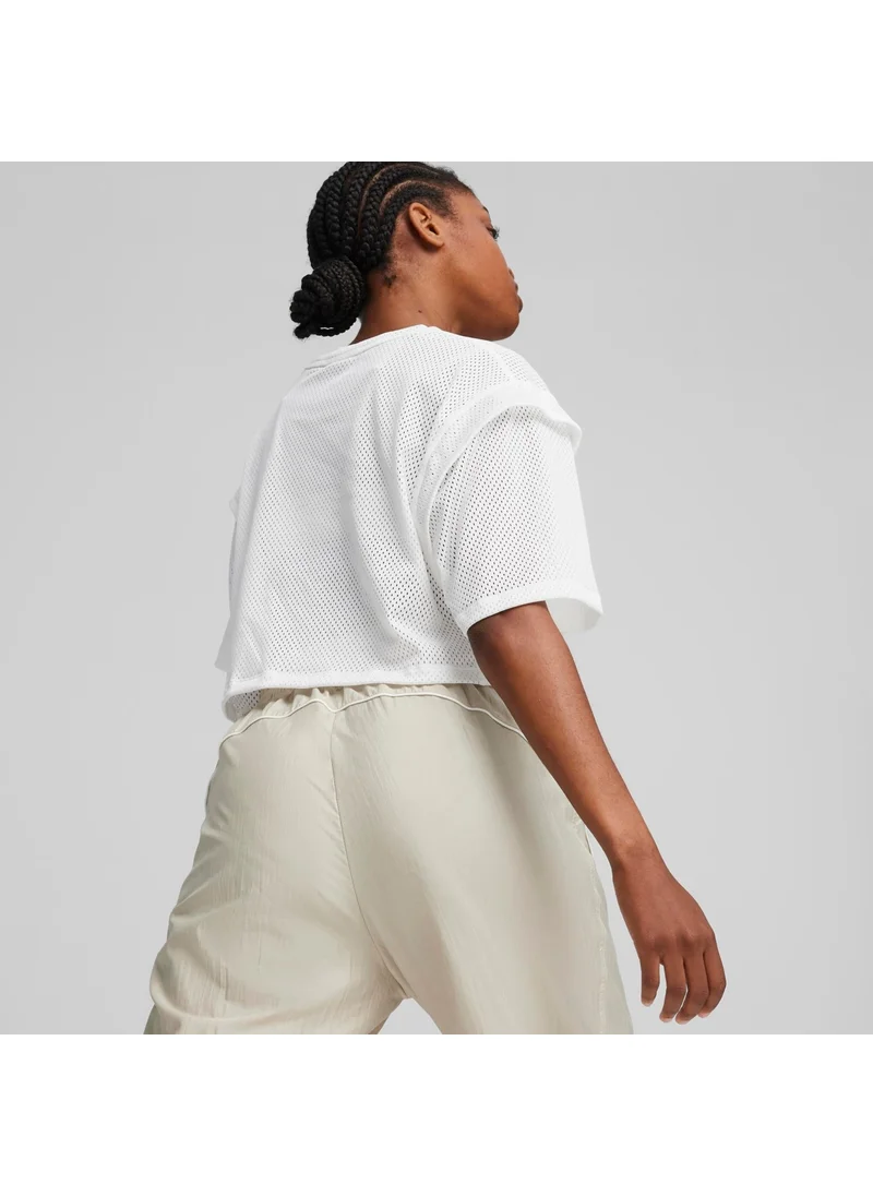 PUMA Fit Move Mesh Crop Tee Women's T-shirt