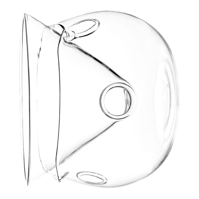 Double Layer Insulated Glass Salad Bowl 370ml for Molecular Cuisine and Party Ice Preservation - Image 2