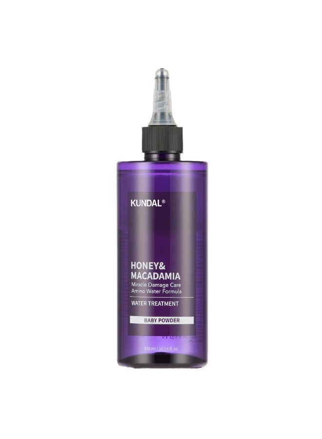 KUNDAL Honey & Macadamia Miracle Damage Care Water Treatment Baby Powder 300 mL - Image 1