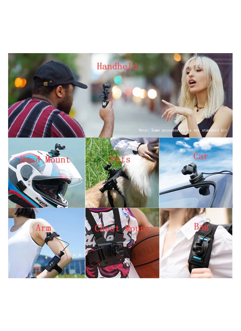 Generic - FeiyuTech Feiyu Pocket 2S Wearable & Handheld 3-Axis Stabilized Action Camera - Image 1