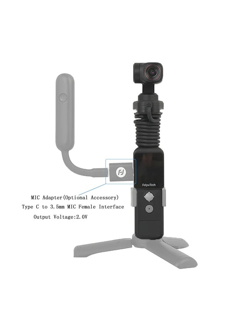 Generic - FeiyuTech Feiyu Pocket 2S Wearable & Handheld 3-Axis Stabilized Action Camera - Image 1