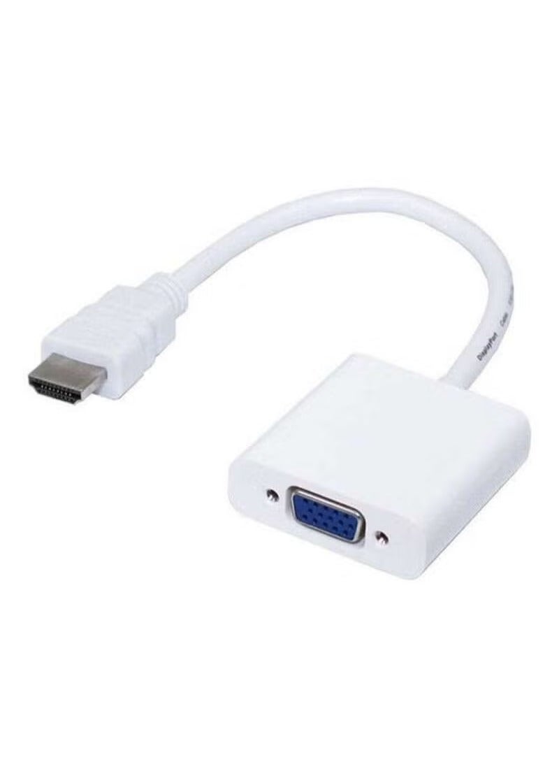 TIGER HDMI to VGA Cable Video Converter Adapter – High-Quality HDMI to VGA Adapter for TV, Monitor, Projector | Seamless Video Conversion, Compact & Durable Design | Plug-and-Play, Wide Compatibility  - Image 4