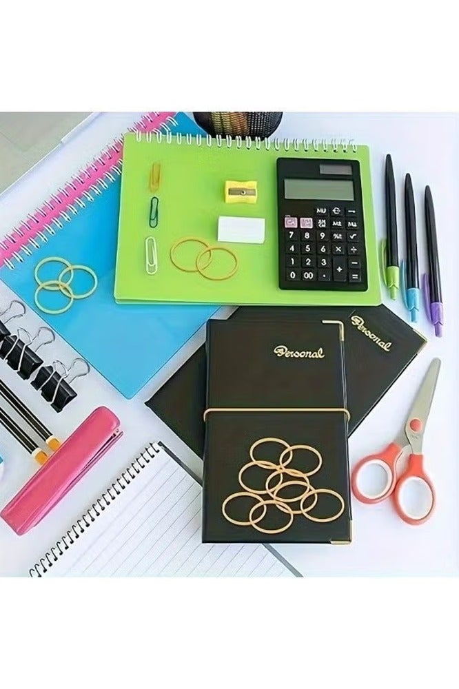 300Pcs Rubber Band, Made From a Combination of High Quality Natural Rubber and Elastic, Reusable Durable Elastic Bands With,Small Rubber Band for Office Supplies School Home Elastic Band - Image 4