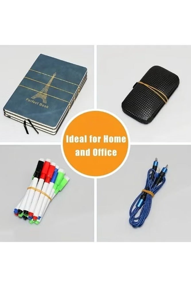 300Pcs Rubber Band, Made From a Combination of High Quality Natural Rubber and Elastic, Reusable Durable Elastic Bands With,Small Rubber Band for Office Supplies School Home Elastic Band - Image 5