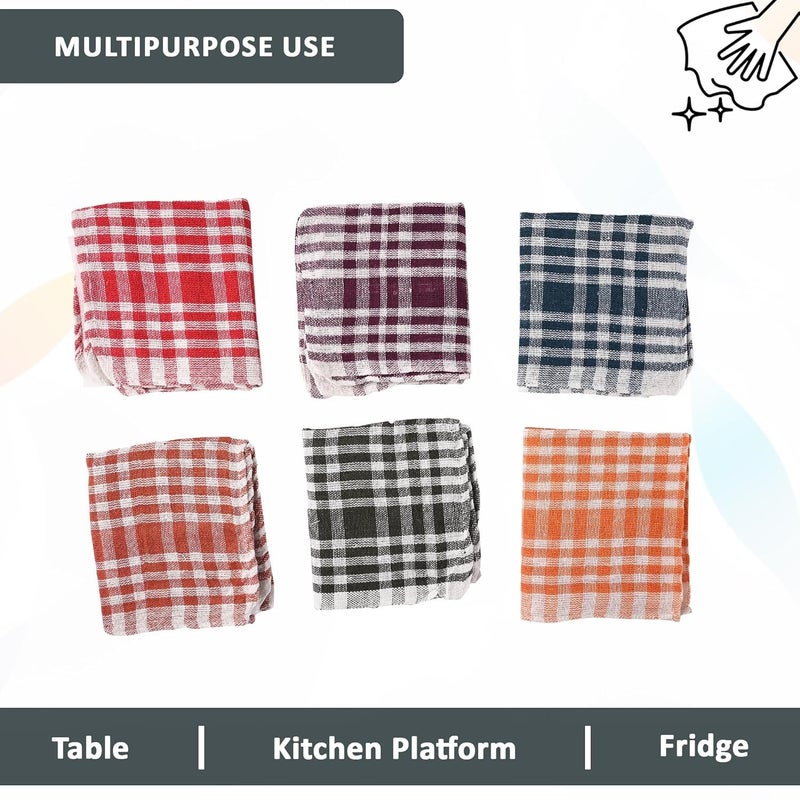 Radees Creations Radees Creations 100 Cotton Premium Kitchen Napkins Set of 5 Length 17 Width 17 inch - Image 2