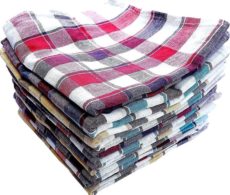 Radees Creations Radees Creations 100 Cotton Premium Kitchen Napkins Set of 5 Length 17 Width 17 inch - Image 1