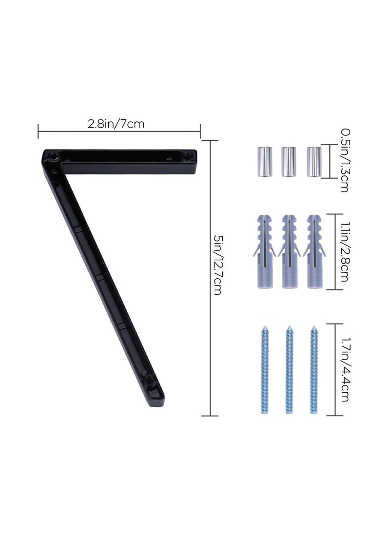 RATSAW - House Numbers for Outside Metal Home Address Number Sign Plaques 3D Floating House Number Door Number with Nail Kit Large Door Number 12.7cm 7 - Image 1