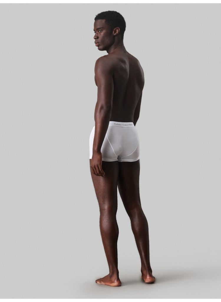 كالفن كلاين طقم 3 سراويل داخلية بخصر منخفض - كوتون ستريتش - Image 3