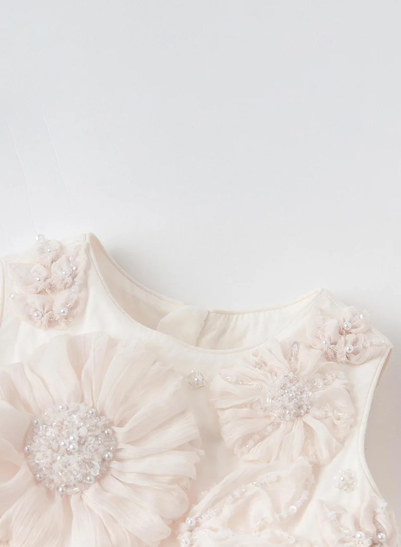 Dave & Bella Floral Tulle Dress