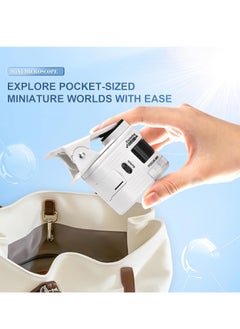 SYOSI Pocket Microscope for Kids, 80x Zoom LED Lighted Portable Handheld Microscope, for Student Science Lab, STEM Educational & Exploring  - Image 3