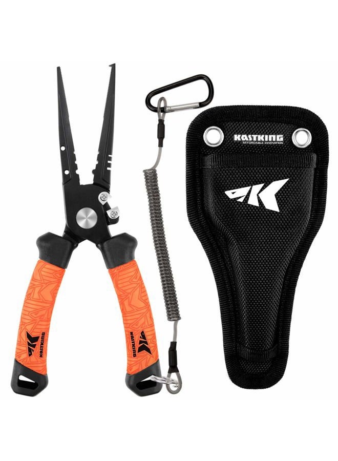 Kastking Speed Demon Pro Fishing Pliers, Split Ring Nose, 8.5 Inch.ââ‚¬¦ - Image 1