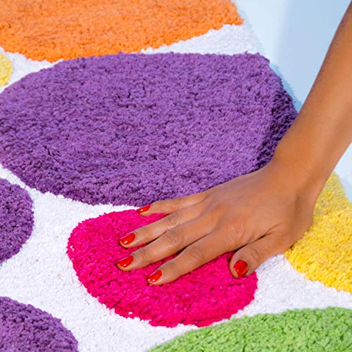 Chesapeake Pebbles Brights Multi Coloured Bath Runner 29400 (24" x 36") - Image 4