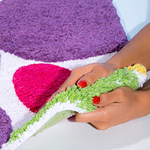 Chesapeake Pebbles Brights Multi Coloured Bath Runner 29400 (24" x 36") - Image 5