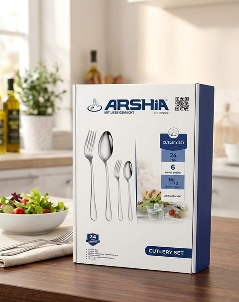 Arshia  24PCS Cutlery Set