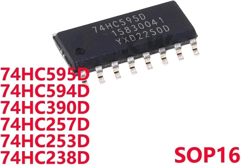 74HC594D Chip 10 PCS 74HC595D 74HC390D 74HC257D 74HC253D 74HC238D - Image 3