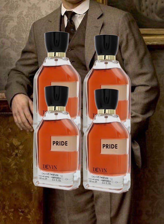 ديفين 4 قطع عطر برايد للرجال 100 مل - Image 1