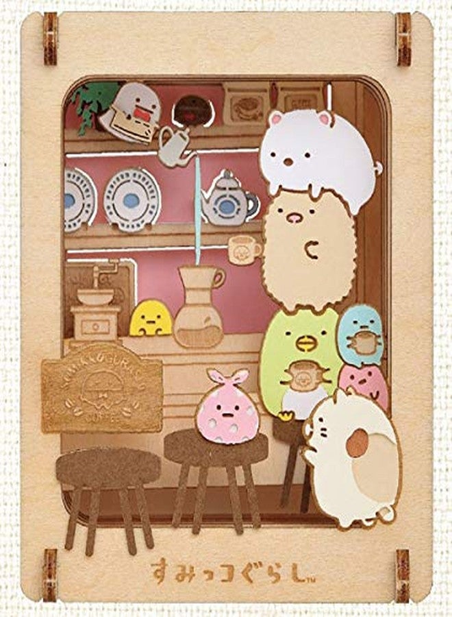 Paper Theater - Wood Style - Sumikko Gurashi PT-W12 Coffee Sumikko