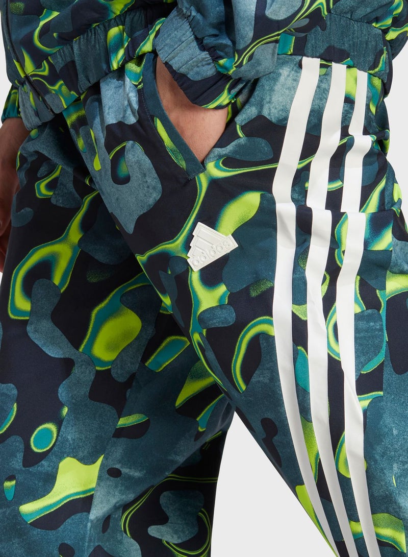 اديداس سروال رياضي أيقونة المستقبل بطبعة كاملة - Image 3