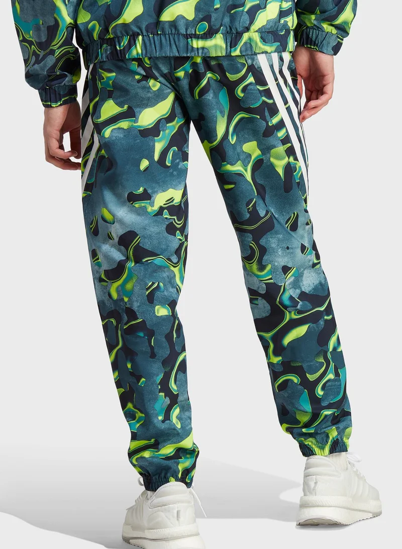 اديداس سروال رياضي أيقونة المستقبل بطبعة كاملة