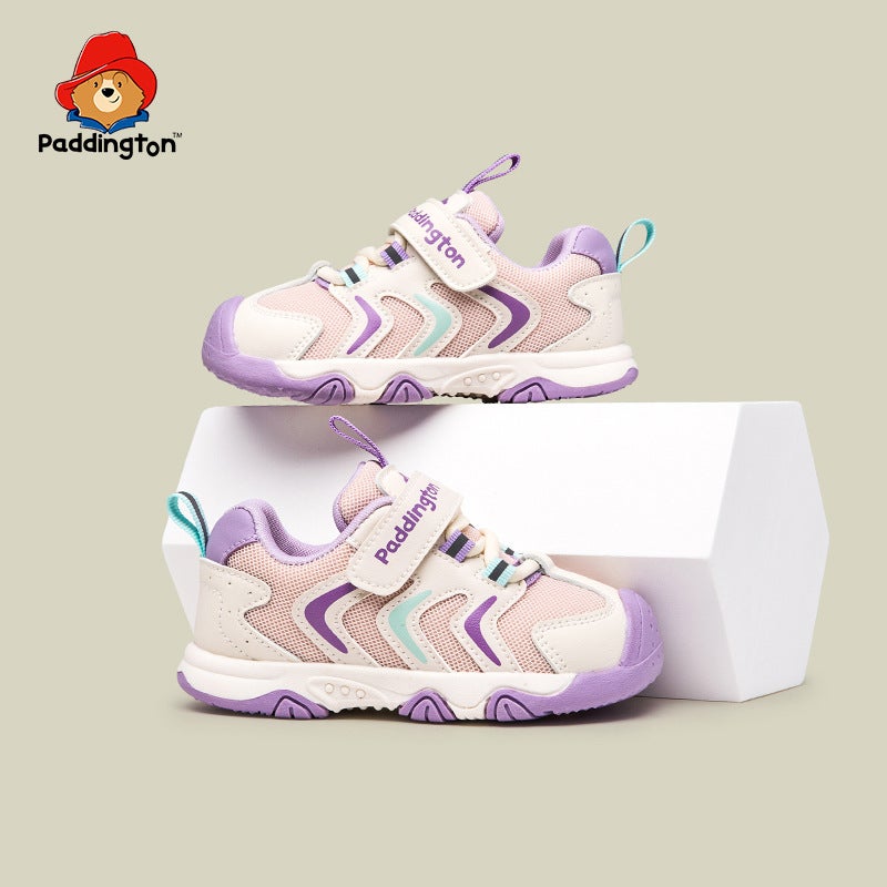 Paddington Bear 2025 Spring New Children'S Mesh-Top Learning Machine Shoes Girls Anti-Slip Shoes Boys Sneaker - Image 1