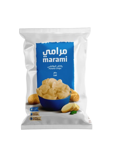 شيبس بطاطس عادية مملحة 100جم