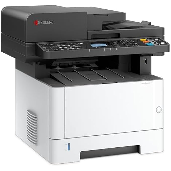 KYOCERA طابعة ليزر أحادية اللون ECOSYS MA3500WFX الكل في واحد اللاسلكية (طباعة/نسخ/مسح ضوئي/فاكس)، تصل إلى 37 صفحة في الدقيقة، مع معالج مستندات تلقائي ووسائل موبايل - Image 2
