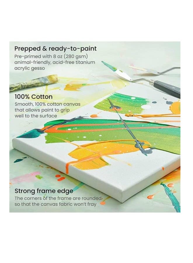 Today Idea Blank Cotton Pre-Stretched Canvas Board Creative Painting Panels Canvas Board Painting stretched cotton (30 * 60) - Image 2