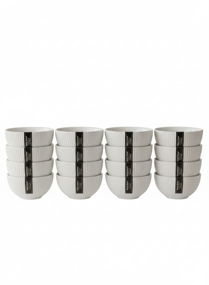 Danny Home 16-Piece Ceramic Sauce Bowl 9.6cm - Image 3