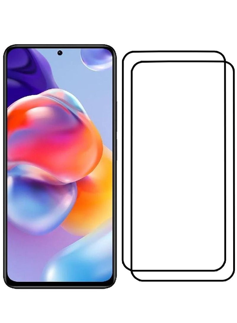 CATANES 2 Pack For Xiaomi Redmi Note 11 Pro Screen Protector Tempered Glass Full Glue Back - Image 2
