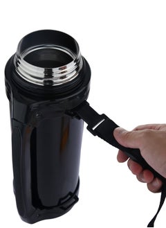 SONASHI 1.5L Vacuum Flask  for Hot And Cold Beverages  High Quality Stainless Steel Body with Double Wall Insulation  Unbreakable Flasks with Big Mouth for Daily Use  Portable Friendly SVF-1501  - Image 5