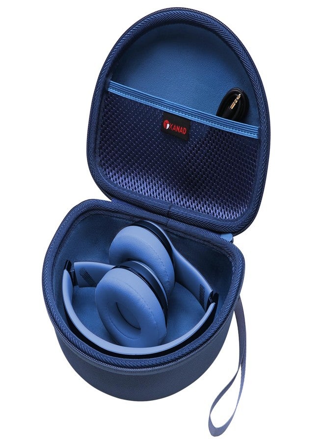 XANAD حافظة صلبة XANAD لسماعات Beats Solo 4 / Beats Studio Pro / Beats Studio 3 / Beats Solo 3 / Beats Solo 2 ولسماعات TOZO HT2 بلوتوث فوق الأذن (أزرق خارجي + أزرق داخلي) - Image 1