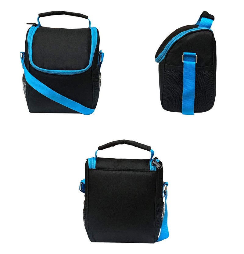 Foonty Office Use Women Waterproof Lunch Bag/Tiffin Bag (Black,FFFLB8021A) - Image 2