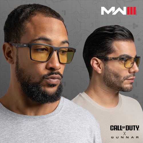 GUNNAR نظارات غونار المميزة للألعاب - إصدار COD UAV - نظارات حجب الضوء الأزرق للألعاب والكمبيوتر بتقنية العدسات الحاصلة على براءة اختراع - Image 3