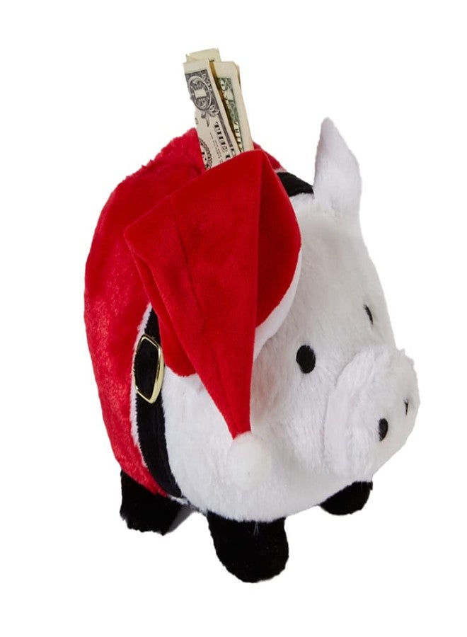 RALME Santa Claus Christmas Plush Piggy Bank for Kids, Stuffed Animal Coin Bank - Image 3