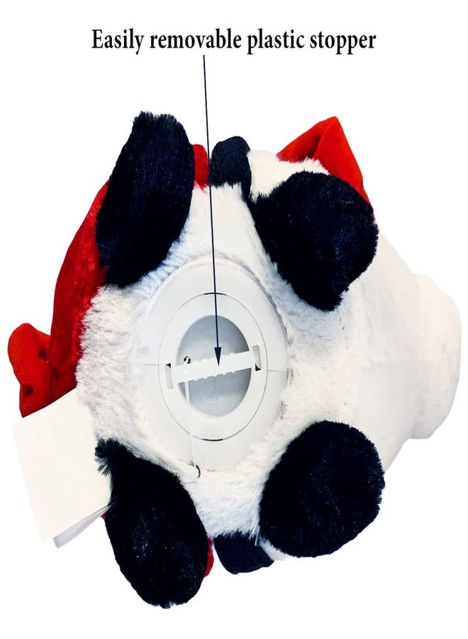 RALME Santa Claus Christmas Plush Piggy Bank for Kids, Stuffed Animal Coin Bank - Image 4