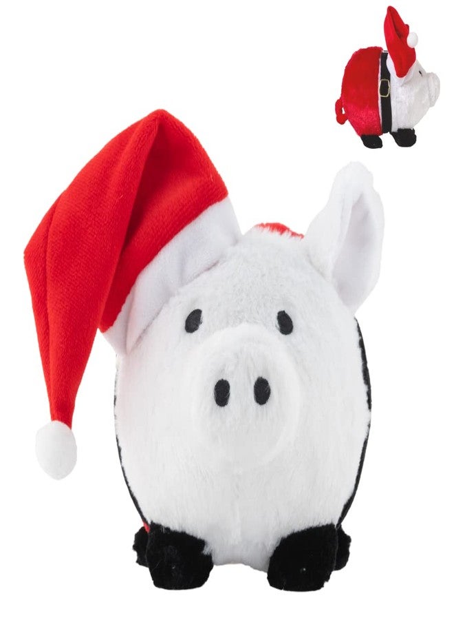 RALME Santa Claus Christmas Plush Piggy Bank for Kids, Stuffed Animal Coin Bank - Image 1