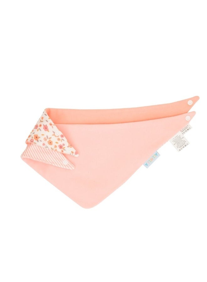 All4Ella Bandana Bibs 2 Pack - Floral Bouquet - Image 2