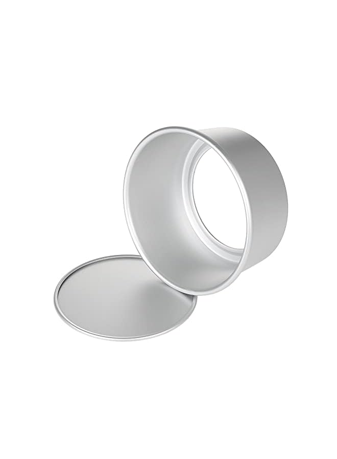 PROMASS قالب كعك دائري من سبائك الألمنيوم أدوات الخبز قالب كعك قاع غير لاصق قالب خبز كعك - Image 2